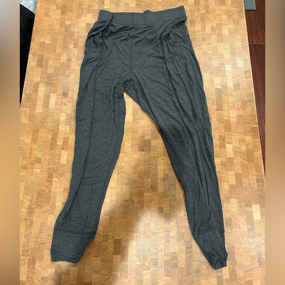 GAP Pajama Joggers Grey Size Small